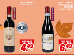  rode wijn 8 sensi chianti fles conti valpolicella ripasso soepel rood co hamersma 4 gold 