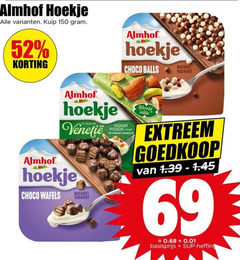 almhof vruchtenyoghurt 69 150 hoekje kuip choco wafels naturel yoghurt balls pistache krokante amandelen wereld editie extreem basisprijs heffing 