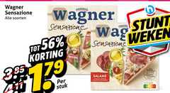  wagner diepvriespizza sensazione soorten original stuk origin salame edammer emmentaler mozzarella avec la geglazuurde vraiment que nutri score 