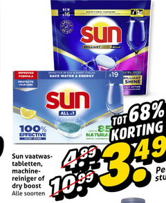  sun vaatwasmiddel 1 100 new cleaning short eco brilliant shine all improved formula protects your effective save water energy 99 stains technology calc action protection with natural vaatwas tabletten machine reiniger dry boost soorten stuk 