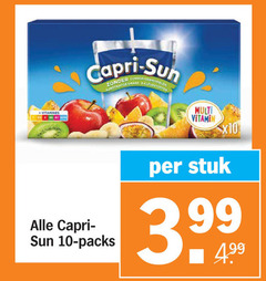  fruitdrank 10 vitamines kunstmatige kleurstoffen capri-sun sun multi vitamin stuk 