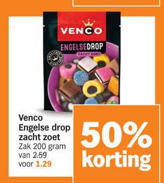  venco drop 50 200 zacht zoet engelse zak plant 