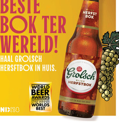 klik op dit plaatje voor een vergroting en voor vergelijkbare aanbiedingen gerelateerd aan 
 grolsch bokbier wereld huis rijke herfst meesterschap herfstbok nix18 beer awards style winner best zachtzoet rijk   grolsch bokbier wereld huis rijke herfst meesterschap herfstbok nix18 beer awards style winner best zachtzoet rijk