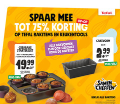  3 9 20 spaar tefal keukentools startersset tray muffinvormen geometrische bakvormen airfryer vrij zegels cakevorm cm bekijk 