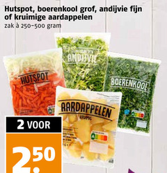  hutspot groenten andijvie aardappelen boerenkool 2 250 grof fijn kruimige zak and vie 