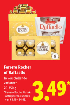 klik op dit plaatje voor een vergroting en voor vergelijkbare aanbiedingen gerelateerd aan 
 ferrero rocher chocolade 4 8 raffaello stuks varieeren   ferrero rocher chocolade 4 8 raffaello stuks varieeren