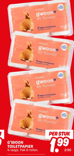  gwoon toiletpapier 4 6 voelt fluweel ultra zachte zacht to pak rollen stuk 
