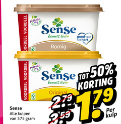  margarine 50 100 voordeel palmolive planta sense leven romig hart original 1 9 kuip 