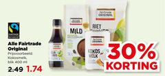 klik op dit plaatje voor een vergroting en voor vergelijkbare aanbiedingen gerelateerd aan 
 fair trade original koffie kokosmelk 4 30 400 fairtrade havelaar blik ml soja saus mild biologische snelfiltermaling zachte aroma riet kokos melk it   fair trade original koffie kokosmelk 4 30 400 fairtrade havelaar blik ml soja saus mild biologische snelfiltermaling zachte aroma riet kokos melk it