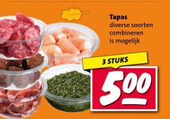 klik op dit plaatje voor een vergroting en voor vergelijkbare aanbiedingen gerelateerd aan 
 tapas 3 500 soorten combineren stuks   tapas 3 500 soorten combineren stuks