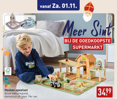  fsc www.fsc.org 3 toy houten speelset bouw vliegveld dierentuin raket sint supermarkt 