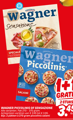  1 2 original wagner sensazione knapperig vraiment piccolinis stuks pieces salami pak varieeren pakken 