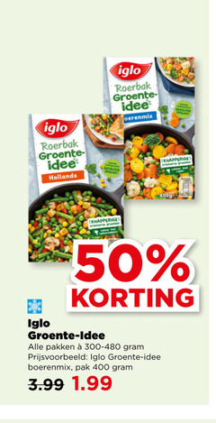  50 400 iglo roerbak groente idee hollands dezelfde knapperige vriesverse groenten pakken boerenmix pak 3.99 
