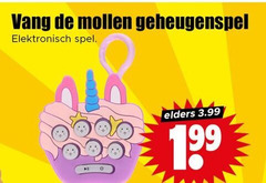  mollen geheugenspel elektronisch spel elders 3.99 