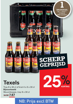  texels speciaalbieren 1 4 6 8 30 krat texel 00 speciaalbier skuumkoppe scherp geprijsd tray 