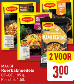  maggi noodles 1 2 300 fry sweet shopping roerbaknoedels stuk chicken curry pan asia bami goreng 