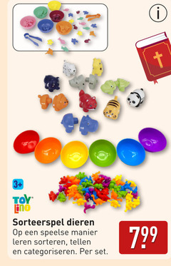  10 3 fino dieren speelse manier leren sorteren tellen categoriseren 