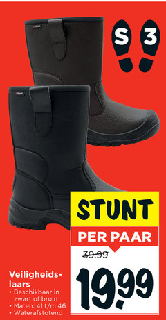 klik op dit plaatje voor een vergroting en voor vergelijkbare aanbiedingen gerelateerd aan
46 veiligheids laars beschikbaar zwart bruin maten waterafstotend paar 46 veiligheids laars beschikbaar zwart bruin maten waterafstotend paar