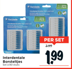 klik op dit plaatje voor een vergroting en voor vergelijkbare aanbiedingen gerelateerd aan
80 optismile interdental with travel case interdentale reisdoosje avec voyage pack regular borsteltjes stuks 3.99 80 optismile interdental with travel case interdentale reisdoosje avec voyage pack regular borsteltjes stuks 3.99