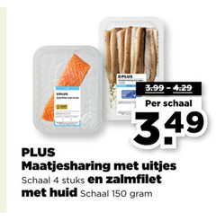  haring zalmfilet 4 150 huid schaal maatjesharing uitjes stuks 