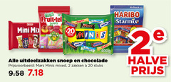  snoep mini chocoladerepen 2 15 20 nestle mix smarties bios fruitsap jus fruit 12x dummy snickers mixed twix mars bounty milky minis uitdeelzakken chocolade zakken stuks multipack size haribo starmix gids and grown ups love happy world em halve 