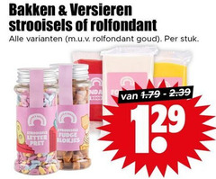  rolfondant bakken versieren strooisels goud stuk fudge letter blokjes bood 13 