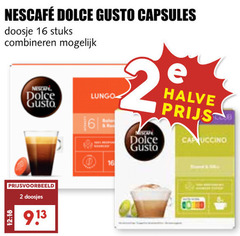  nescafe dolce gusto capsules 2 6 16 doosje stuks combineren lungo halve capuccino doosjes 