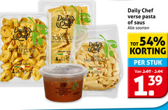  daily chef tortellini tagliatelle pastasaus pasta 2 keuken verse ham gemaakt italie pers min ricotta spinazie tomaat mascarpone italiaanse saus soorten stuk 