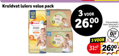  kruidvat huismerk luiers 3 4 pack midi skinprotect soft stuks luier 