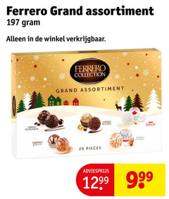  ferrero rocher chocolade 20 grand assortiment rondnoir collection pieces raffaello 
