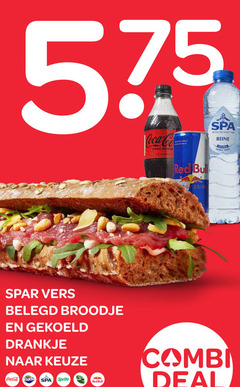  coca zero sugar spa protected since reine vers belegd broodje gekoeld drankje red bull cola fanta sprite combi deal 