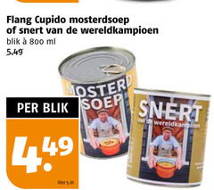  soep cupido mosterdsoep snert wereldkampioen blik ml liter 