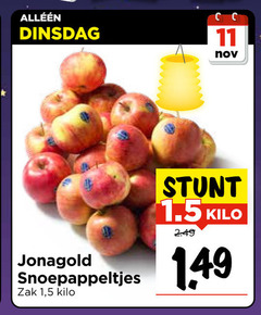 klik op dit plaatje voor een vergroting en voor vergelijkbare aanbiedingen gerelateerd aan
11 jonagold zak 1 5 kilo 11 jonagold zak 1 5 kilo