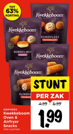  kwekkeboom kroketten bitterballen snacks rundvlees borrelmix owen diepvries croquet zak oven airfryer soorten 