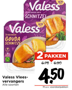  valess vegetarisch 2 new schnitzel 2x vegetarische gouda vlees vervangers soorten pakken voordeelpakken 