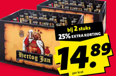  hertog jan krat bier 2 25 stuks 
