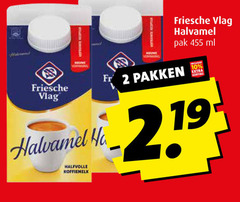  friesche vlag koffiemelk 2 10 halvamel halfvolle nieuwe pak ml pakken 