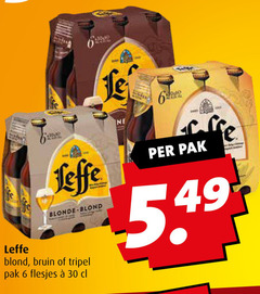  leffe speciaalbieren 6 30 blonde blond bruin tripel pak le 