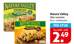  mueslirepen 4 1007 nature valley crunchy haver honing volkoren bars protein peanut and chocolate soorten variety pack stuk 