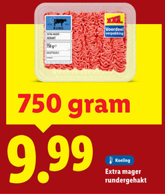  rundergehakt 750 rund gehakt ge voordeel koeling 