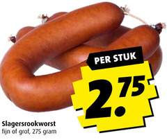  rookworst slagersrookworst fijn grof stuk 