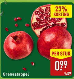 23 granaatappel stuk 