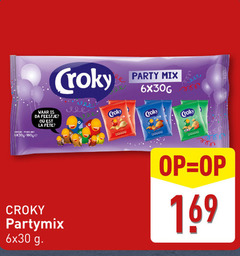 croky chips inhoud poids da feestje la partymix party mix 