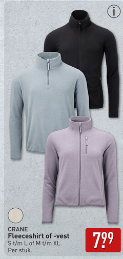 klik op dit plaatje voor een vergroting en voor vergelijkbare aanbiedingen gerelateerd aan
crane fleeceshirt vest l xl stuk crane fleeceshirt vest l xl stuk