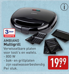  3 jaar multigrill verwisselbare platen wafels bak grillplaten vaatwasserbestendig stuk 