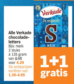  verkade chocoladeletter 1 2 2205 chocolade letters melk stuks varieeren originele 