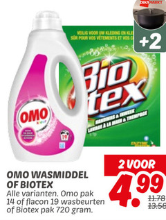  2 14 19 720 omo keur veilig kleding pour vos vetements wasmiddel biotex la main pak flacon wasbeurten 