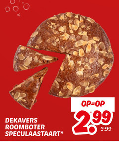  dekavers roomboter speculaastaart 3.99 