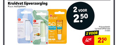  2 50 250 kruidvat lipverzorging multipakken hydra soft lippenbalsem baume solait protection high lip uva intensive spf50 tube stuks 