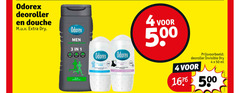  1 3 4 50 500 odorex deoroller douche dry men shower gel invisible care ml 